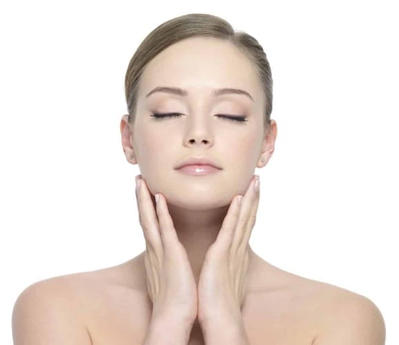 Woman with beautiful skin Woman with beautiful skin