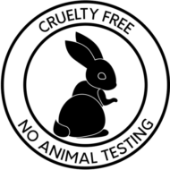 Cruelty-free no animal testing seal